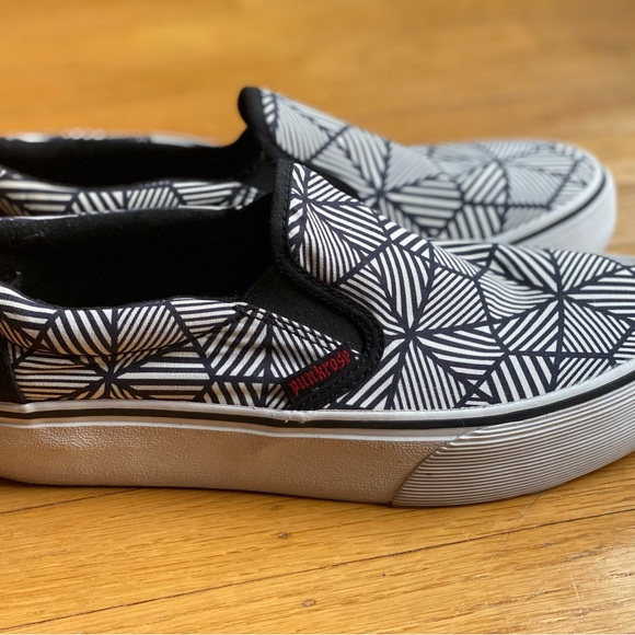 Pink Rose air cooled memory foam canvas slip on shoe - Picture 8 of 10